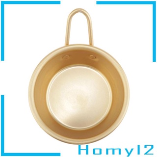 Aluminum Korean Traditional Bowl for Makgeolli Korean Rice Wine Ramen Soup