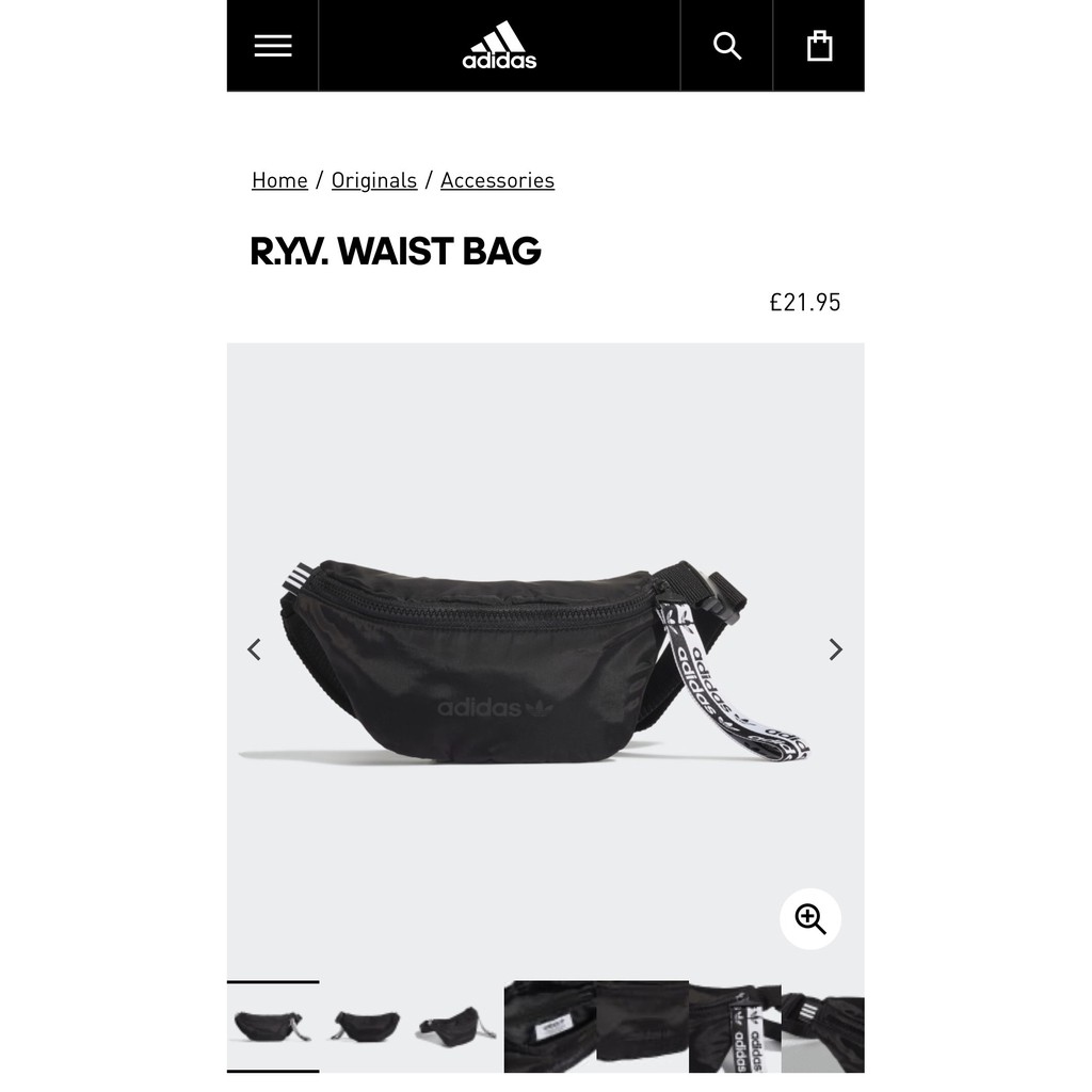 Túi bao tử đeo chéo nam nữ Adida R.Y.V Waistbag | BigBuy360 - bigbuy360.vn