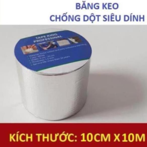 Băng Keo Chống Thấm Siêu Dính Size 10cm,Hai Mặt Siêu Dính,Tháo Gỡ Dễ Dàng