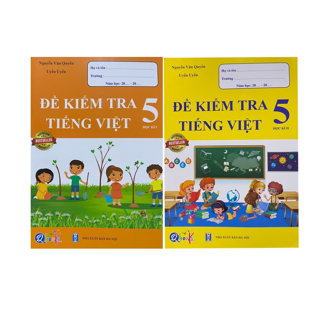 Sách - Combo Đề kiểm tra tiếng việt 5
