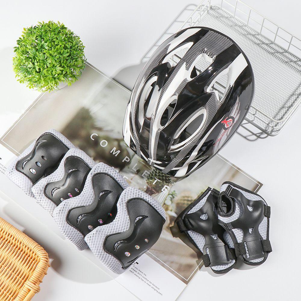Bộ 7 Miếng Đệm Bảo Vệ Đầu Gối Và Khuỷu Tay Khi Đi Xe Đạp Cho Bé Sự Bảo Vệ