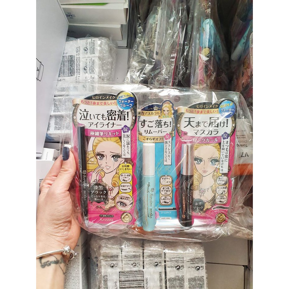 Các loại Mascara, Kẻ mắt, Tẩy Trang Kiss Me Heroine