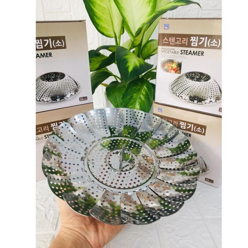 VỈ HẤP INOX CAO CẤP GGOMI CÓ THỂ ĐIỀU CHỈNH ĐỘ MỞ RỘNG
