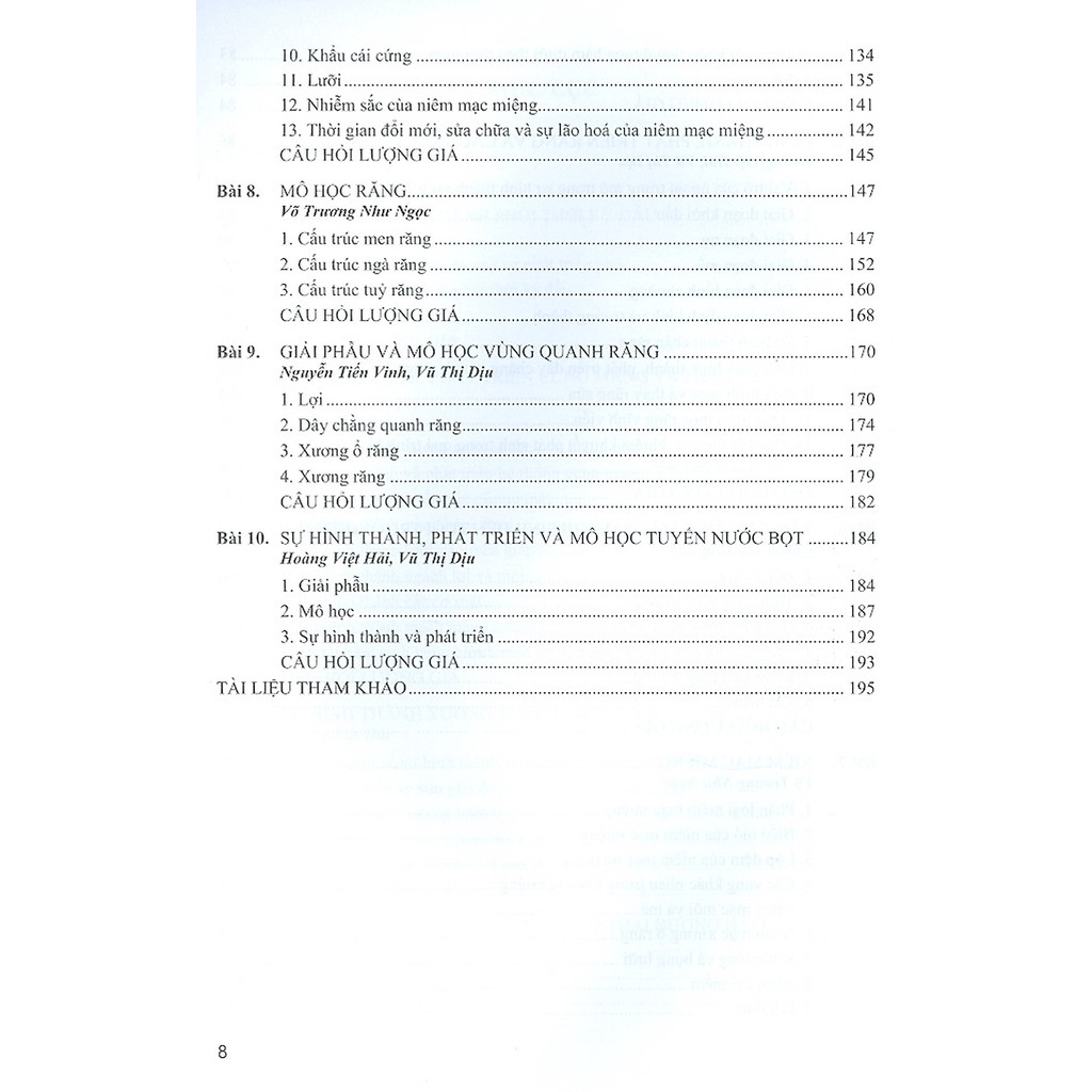 Sách - Mô phôi Răng Hàm Mặt