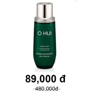 Nước Hoa Hồng Ohui Prime Advancer Skin Softener Mang Lại Làn Da Ẩm Mịn, Chắc Khỏe, Cải Thiện Nếp Nhăn Cho Làn Da 20ml