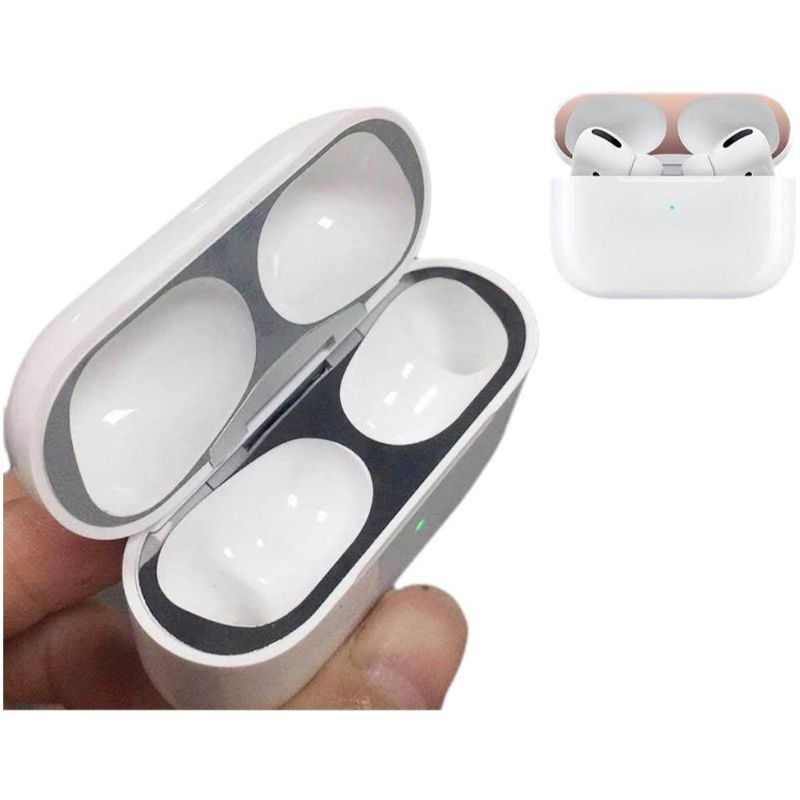Miếng dán skin chống bụi cho Airpods , đã cắt sẵn ,dễ dán