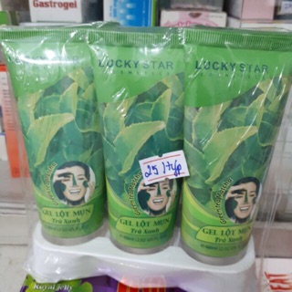Gel lot mun lucky star(tra xanh+than ht)