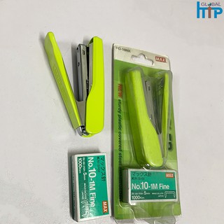 Dập ghim Max HD-10NK kèm 01 hộp ghim tiện ích, không gỉ sét - vpp HTP Toàn Cầu