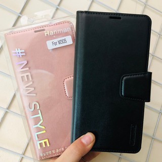 [New] Bao da Samsung Galaxy M30s kiêm ví điện thoại hiệu Hanman