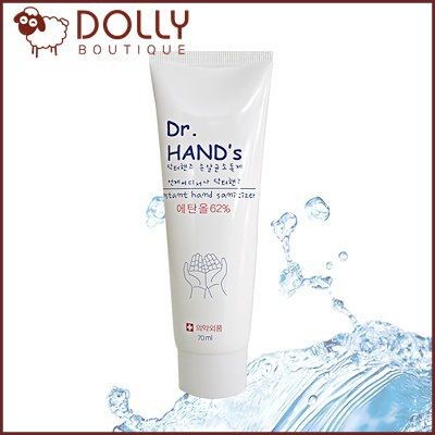 Gel Rửa Tay Kháng Khuẩn Khô Dr. Hand Instant Hand Sanitizer 70ml Hàn Quốc