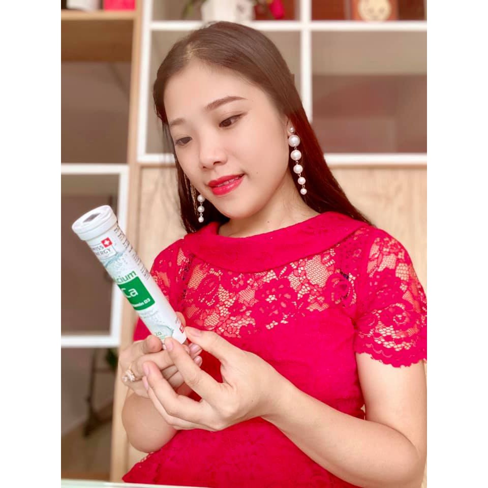 Viên Sủi Hỗ Trợ Phát Triển Xương và Răng Khỏe Mạnh Swiss Energy Calcium + Vitamin D3 (Tuýp 20 viên) | BigBuy360 - bigbuy360.vn