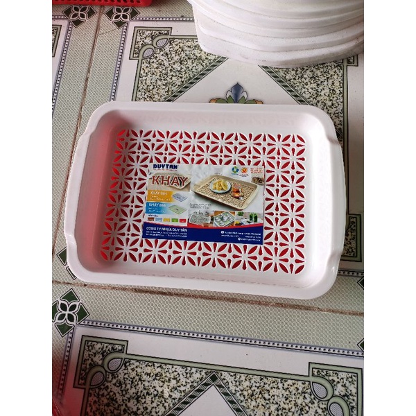 Khay trà hình chữ nhật Duy Tân