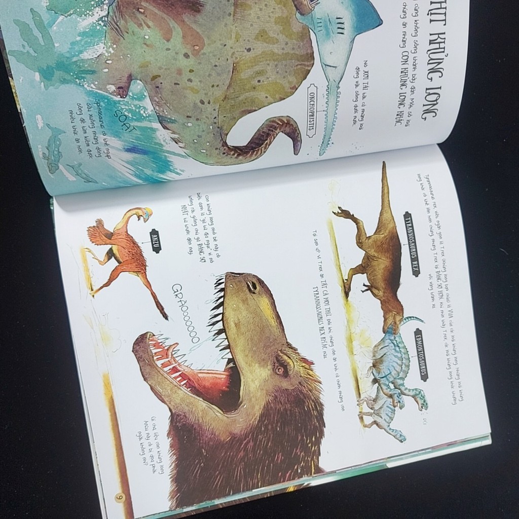 Sách - Cuốn sách tranh khổng lồ về khủng long