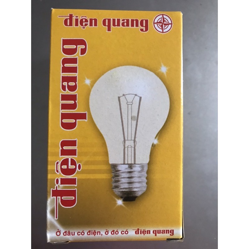 Bóng đèn sợi đốt 60w Điện Quang, bóng đèn dây tóc Điện Quang