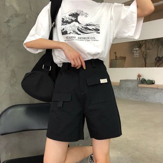Quần Short Nữ Lưng Cao Phong Cách Hàn Quốc Năng Động