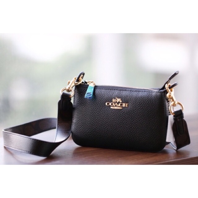 TÚI COACH PEBBLE LEATHER JES CROSSBODY MINI F78754