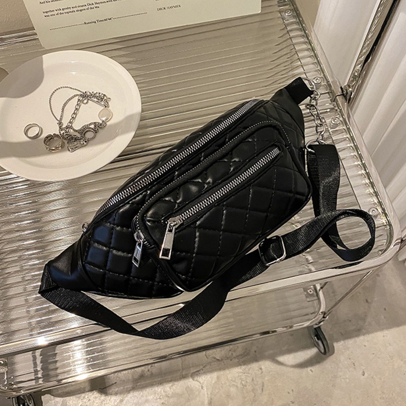 Túi Đeo Chéo Ngực Bằng Da PU Đa Năng Thời Trang Cho Nữ