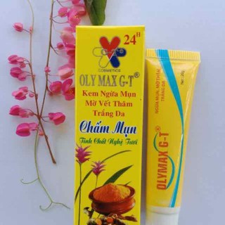 Kem chấm mụn - ngừa mụn thâm mờ vết thâm trắng da Oly Max GT - Gtchammun20