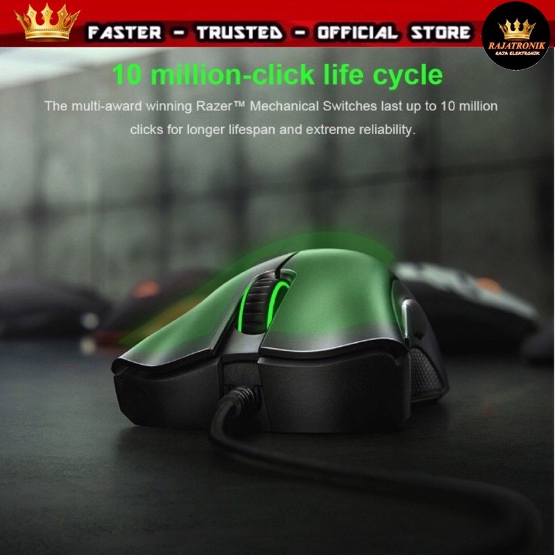 Mạch MOUSE RGB RAZER DEATHADDER CHROMA MOUSE không dây