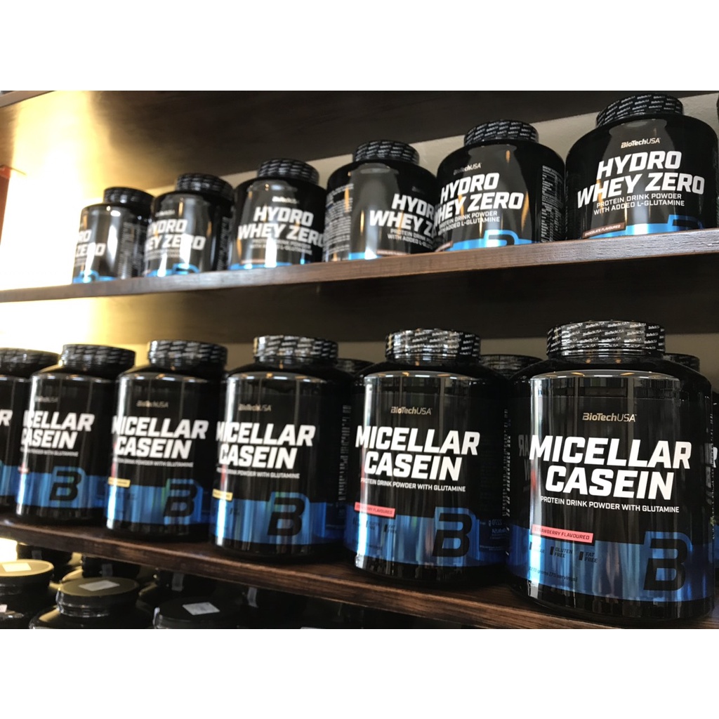 Sữa Tăng Cơ Micellar Casein BiotechUSA – Dưỡng Cơ Ban Đêm Hộp 5lbs