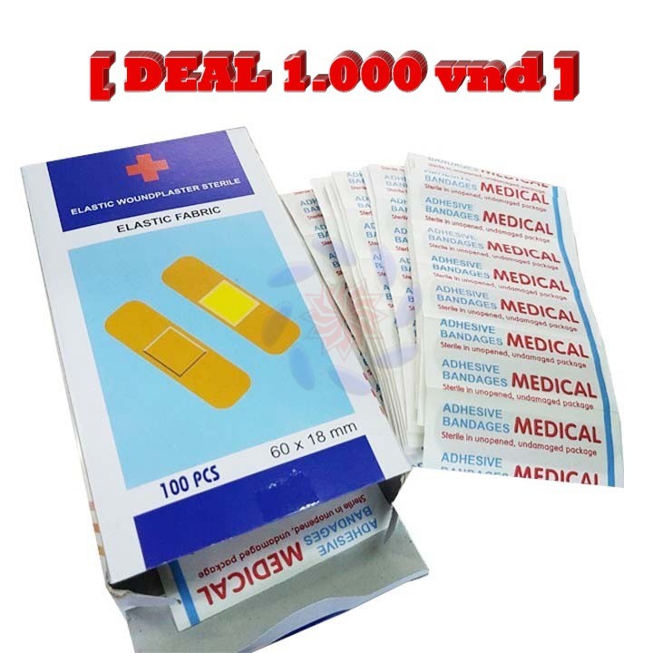 [DEAL 1K] COMBO 2 MIẾNG DÁN CÁ NHÂN Y TẾ