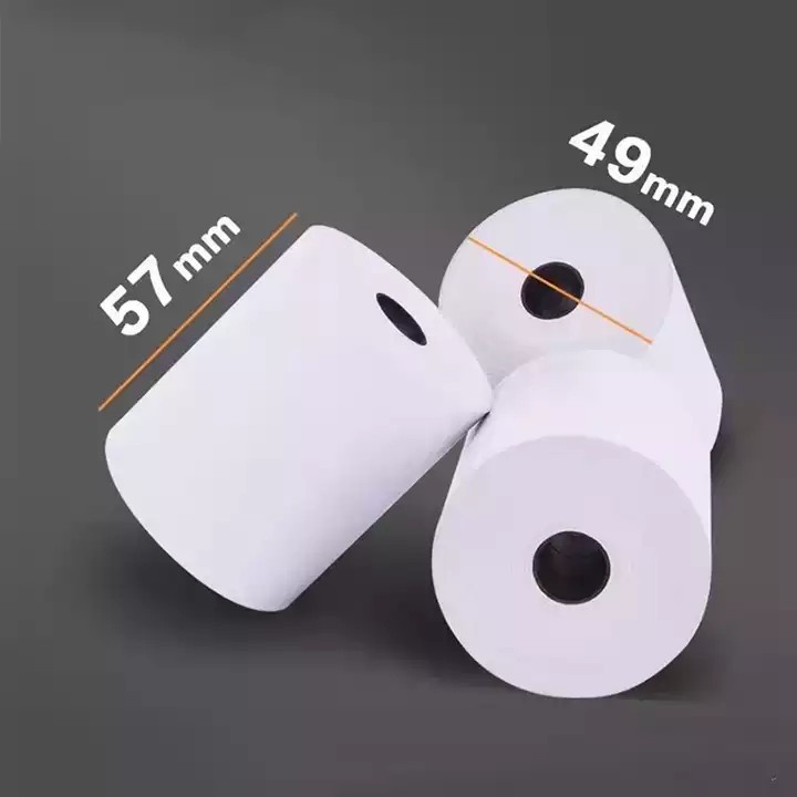 GIẤY IN BILL K57x45 K58x45, Giấy in nhiệt 58mm 57mm giấy in hóa đơn K58*45 K57*45