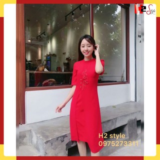 Áo dài cách tân nữ dáng xuông ⚡SIÊUXINH ⚡ Kiểu dáng mới  LẦN ĐẦU TIÊN XUẤT HIỆN trên thị trường Việt Nam