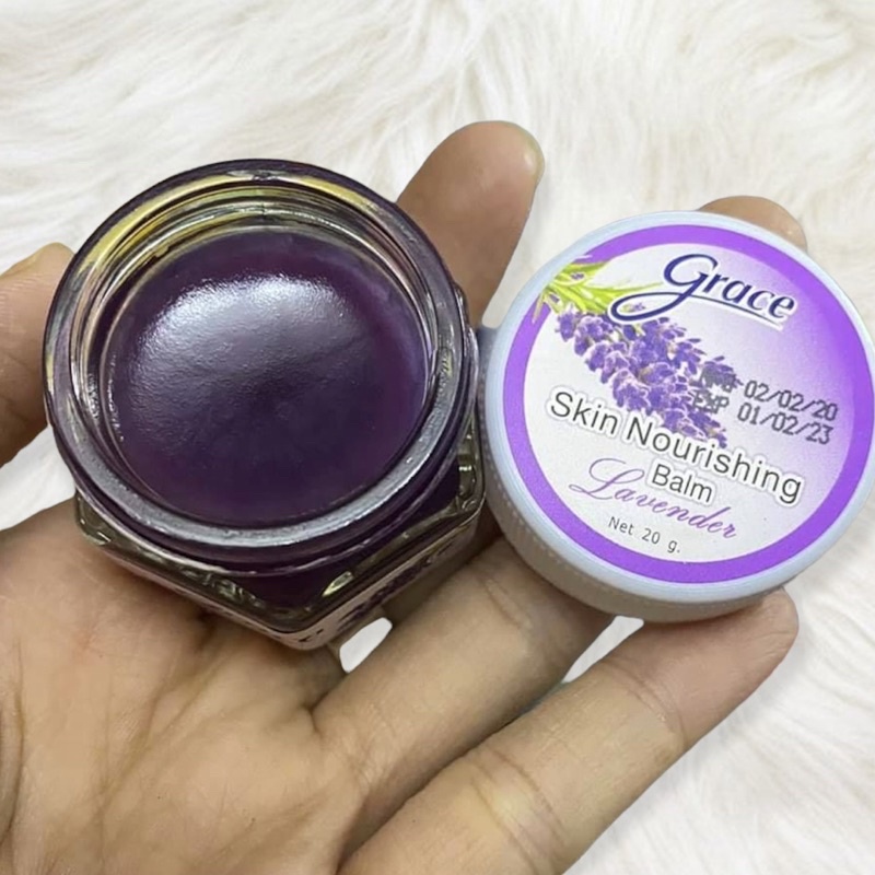 Dầu Cù Là Grace Hương Lavender Nội Địa Thái Lan 20g/Giúp Ngủ Ngon Thư Giản