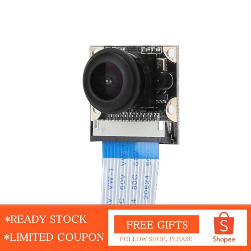 Camera Nhìn Ban Đêm Cho Raspberry Pi Module 1080p Pcb 5mp 1 / 4in Ccd 130 ° Fish Eyes 4b / 3b + / 3b / 2b