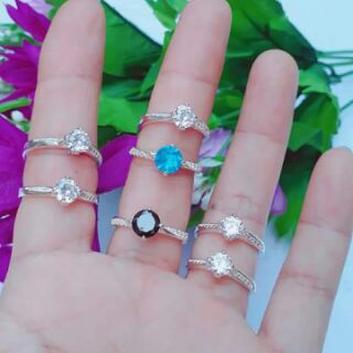 Nhẫn bạc ta nữ