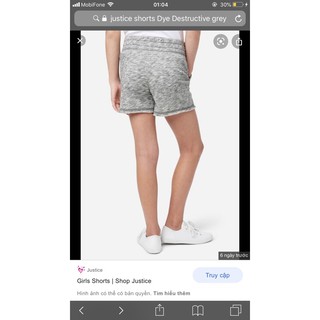 Quần short cho bé gái size đại