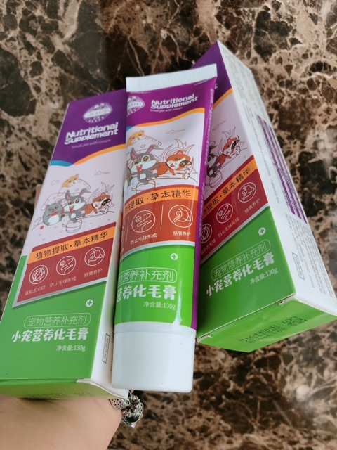 Gel dinh dưỡng cho hamster, thỏ, bọ. Gel dinh dưỡng nutritional jessie