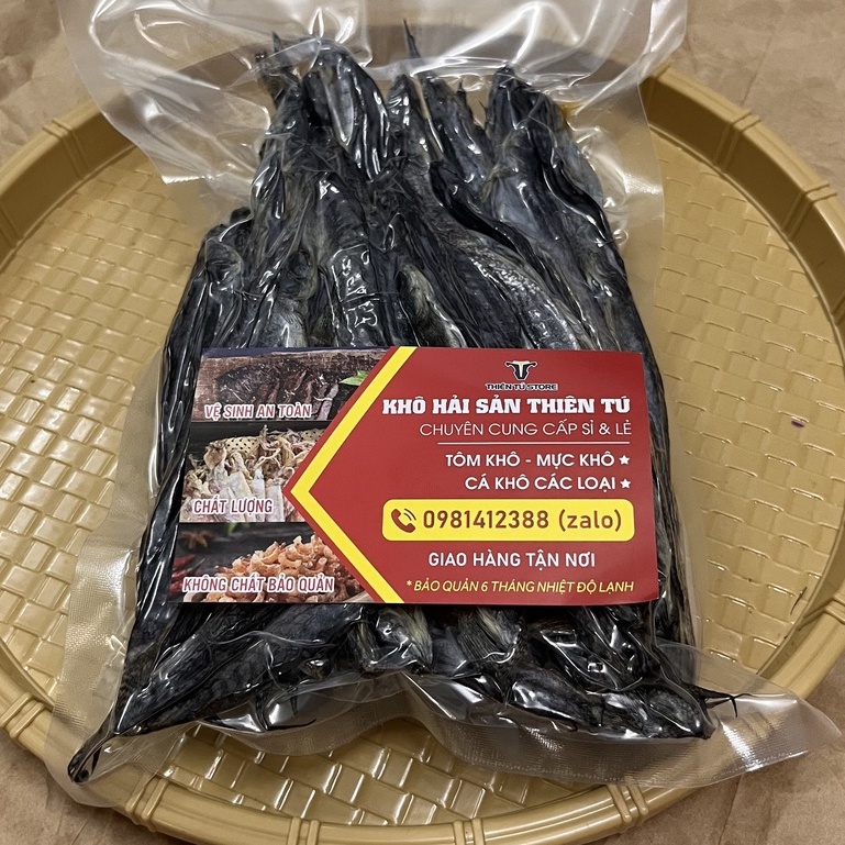 Khô cá kèo biển Cà Mau cá loại 1 Đặc sản khô cá kèo chính gốc Cà Mau vị ngọt tự nhiên,thịt dai thơm Thiên Tú Foods