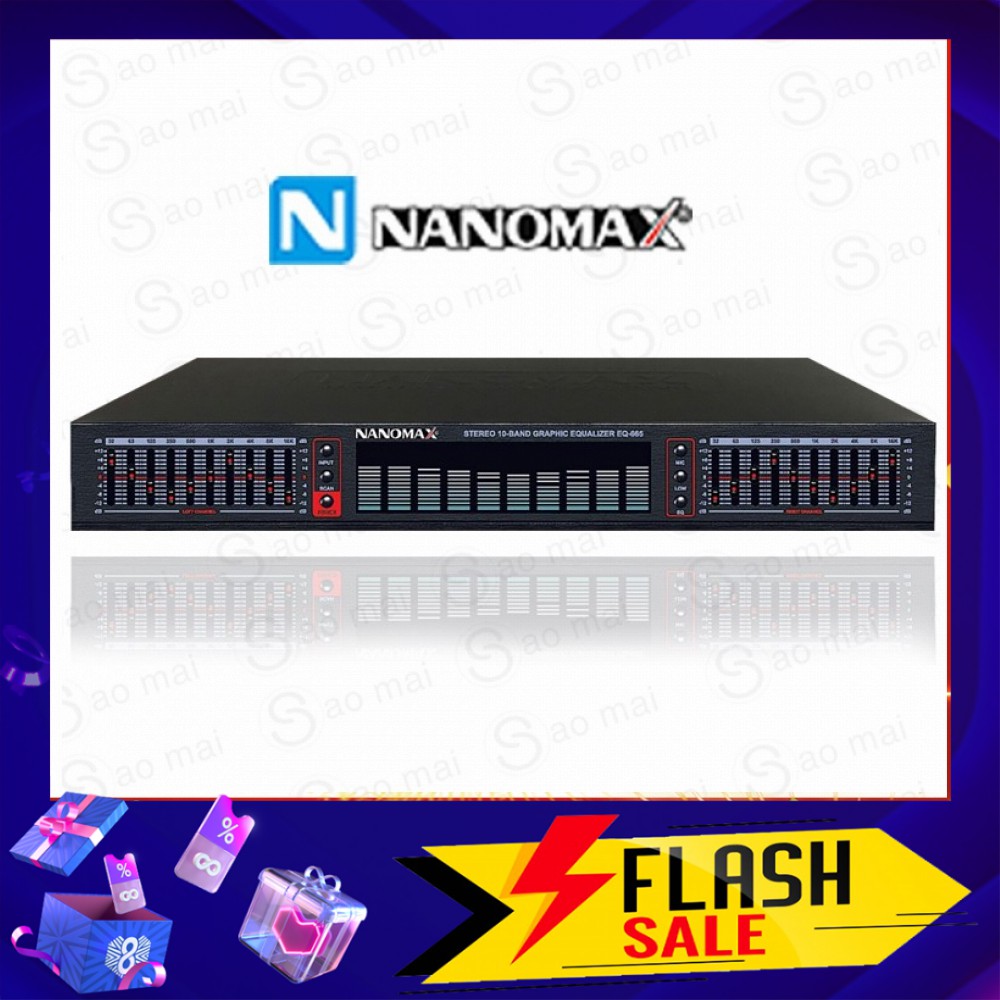 Đầu lọc xì Equalizer Nanomax EQ-665 Lọc Tiếng Cực Chuẩn