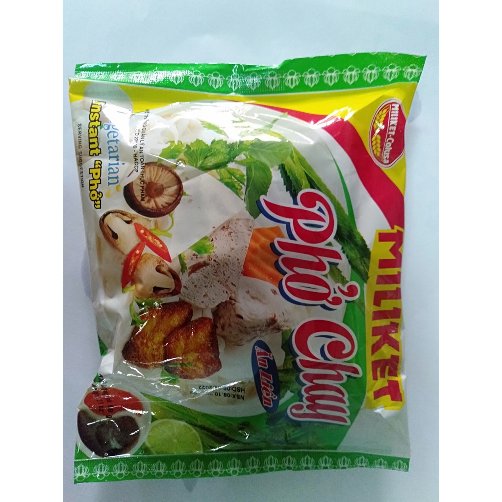 Phở Chay Miliket (thùng 30 gói)