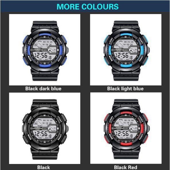 Đồng hồ điện tử nam R Shock dáng thể thao chống nước tốt | BigBuy360 - bigbuy360.vn