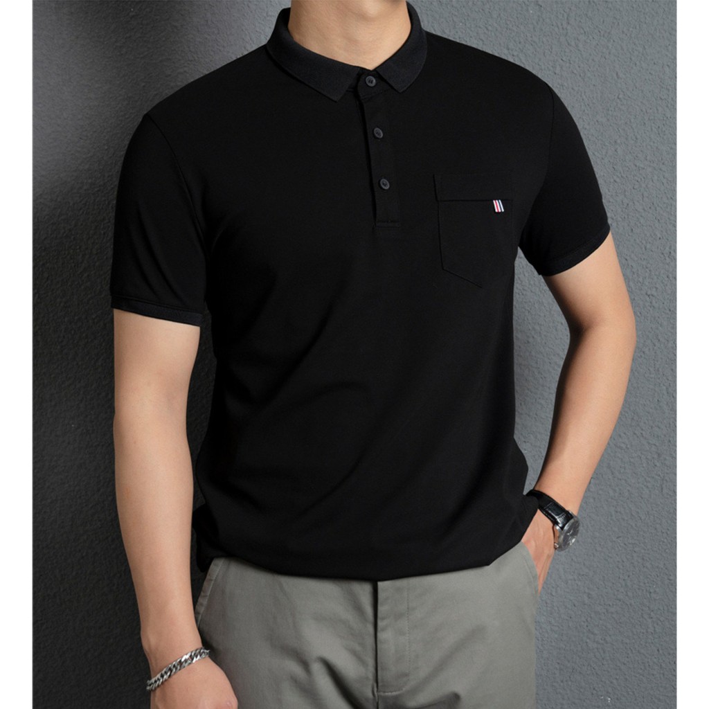 Áo thun nam , áo polo nam, áo trung niên vải cá sấu cao cấp chuẩn from 3 màu | BigBuy360 - bigbuy360.vn