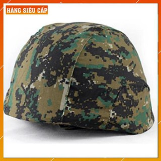 [FreeShip – hàng Auth] Mũ Bảo Hiểm Lính Mỹ Ngụy - Nón Bảo Hiểm Lính Mỹ Phượt Thể Thao Nửa Đầu
