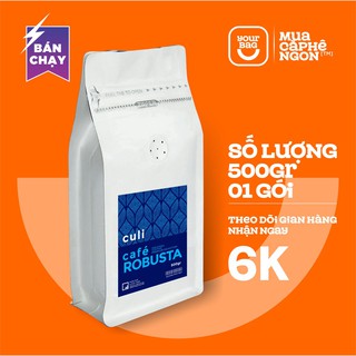 CÀ PHÊ RANG MỘC - Cà Phê Culi Robusta Rang Xay Nguyên Chất ( 500gr - xay sẵn) - yourbag