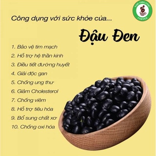 đậu đen xanh lòng[ loại hạt nhỏ nhà trồng]1 bịt 1kg