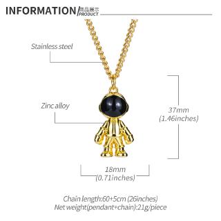 dây chuyền mặt hình phi hành gia