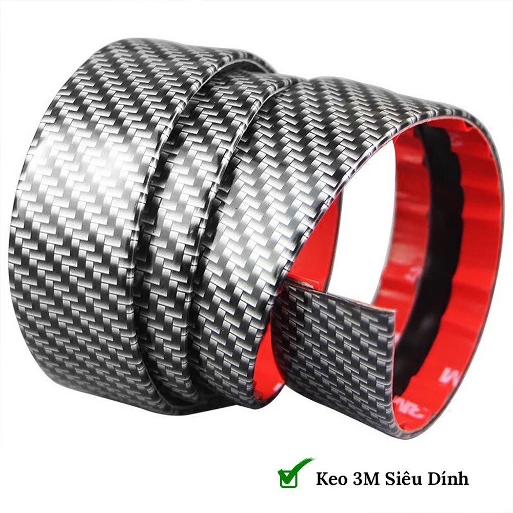 Nẹp Cacbon - Nẹp Cacbon Chống Xước Ô Tô - Cao Cấp Bảo Vệ An Toàn Xế Yêu | BigBuy360 - bigbuy360.vn