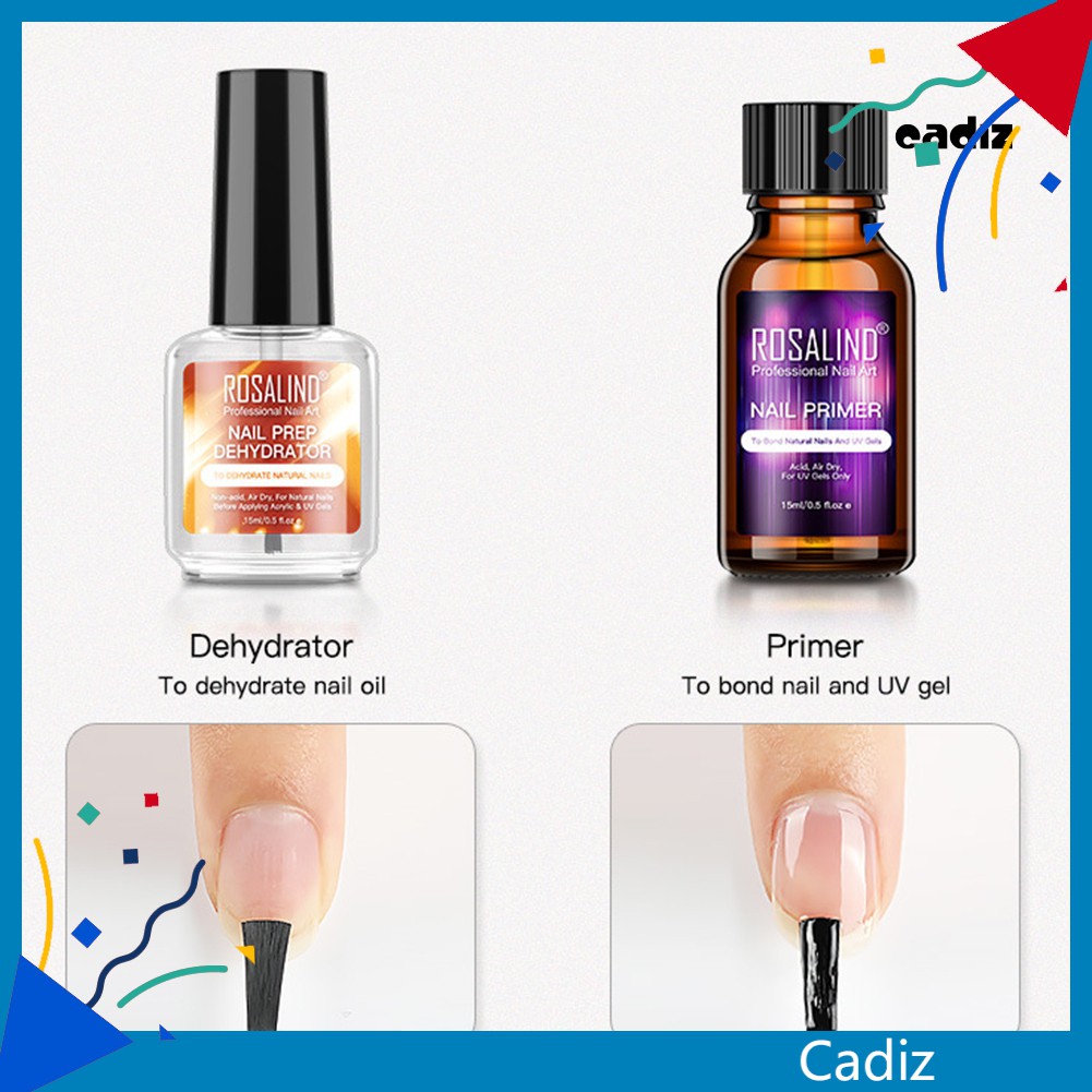 [Hàng mới về] Sơn khử nước trên móng tay Rosalind chất lượng cao