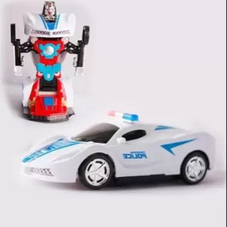 Ô TÔ CẢNH SÁT BIẾN HÌNH THÀNH ROBOT
