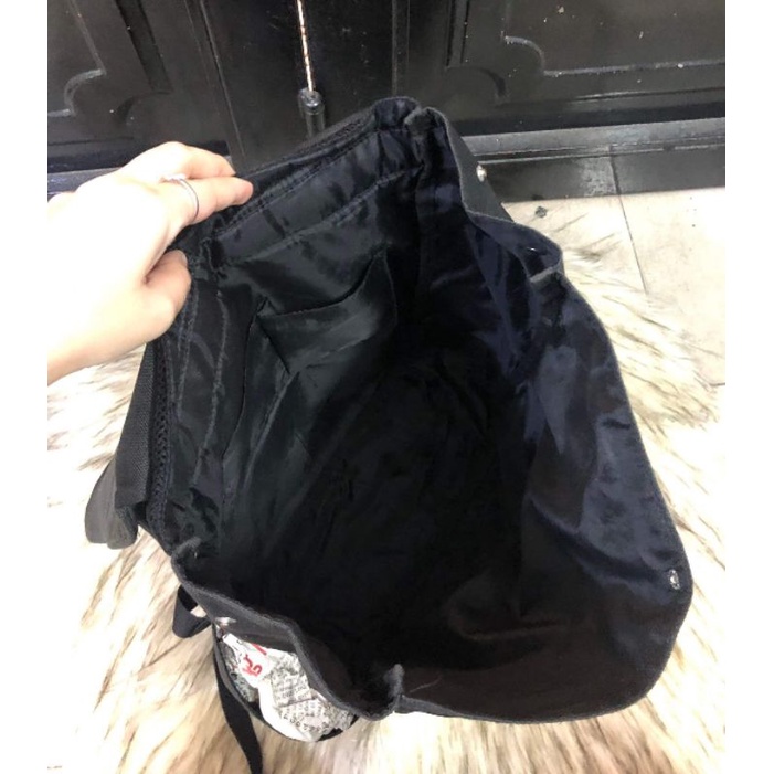 Balo kaki mau đen . Túi 2hand