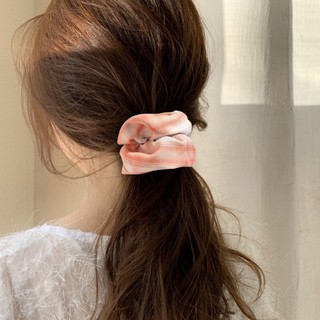 Scrunchies - dây cột tóc vải lưới kẻ sọc lei228 siêu đáng yêu siêu xinh🍐
