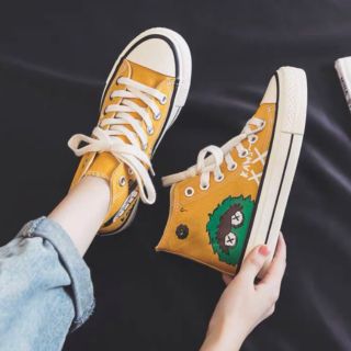 Giày thể thao nữ cổ cao siêu kute