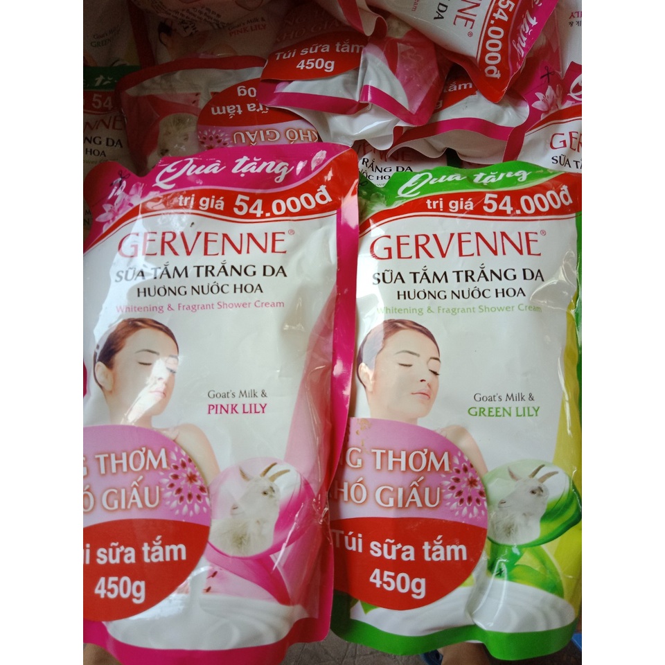 Sữa tắm trắng da hương nước hoa Gervenne 380g (Hàng khuyến mãi)