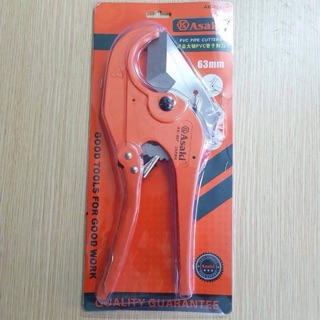 Kéo cắt ống nhựa,ống nhiệt lưỡi inox Asaki 63mm