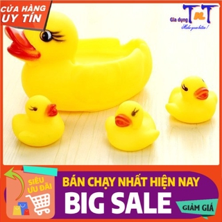Combo 4 Vịt Mẹ Và Vịt Con Thả Hồ Bơi Cho Bé - Chất lượng 100% An Toàn Cho Bé